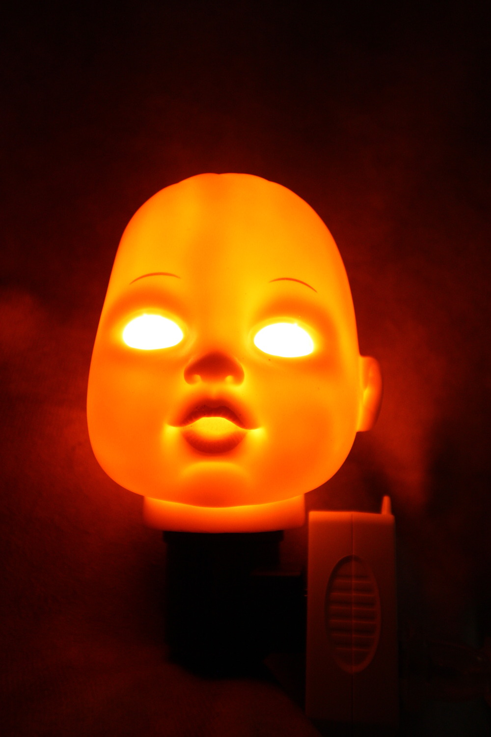 Doll Head Night Light | Halloween Light Decoration | GrimlyGala #15 – 5 Inch (No longer Available)