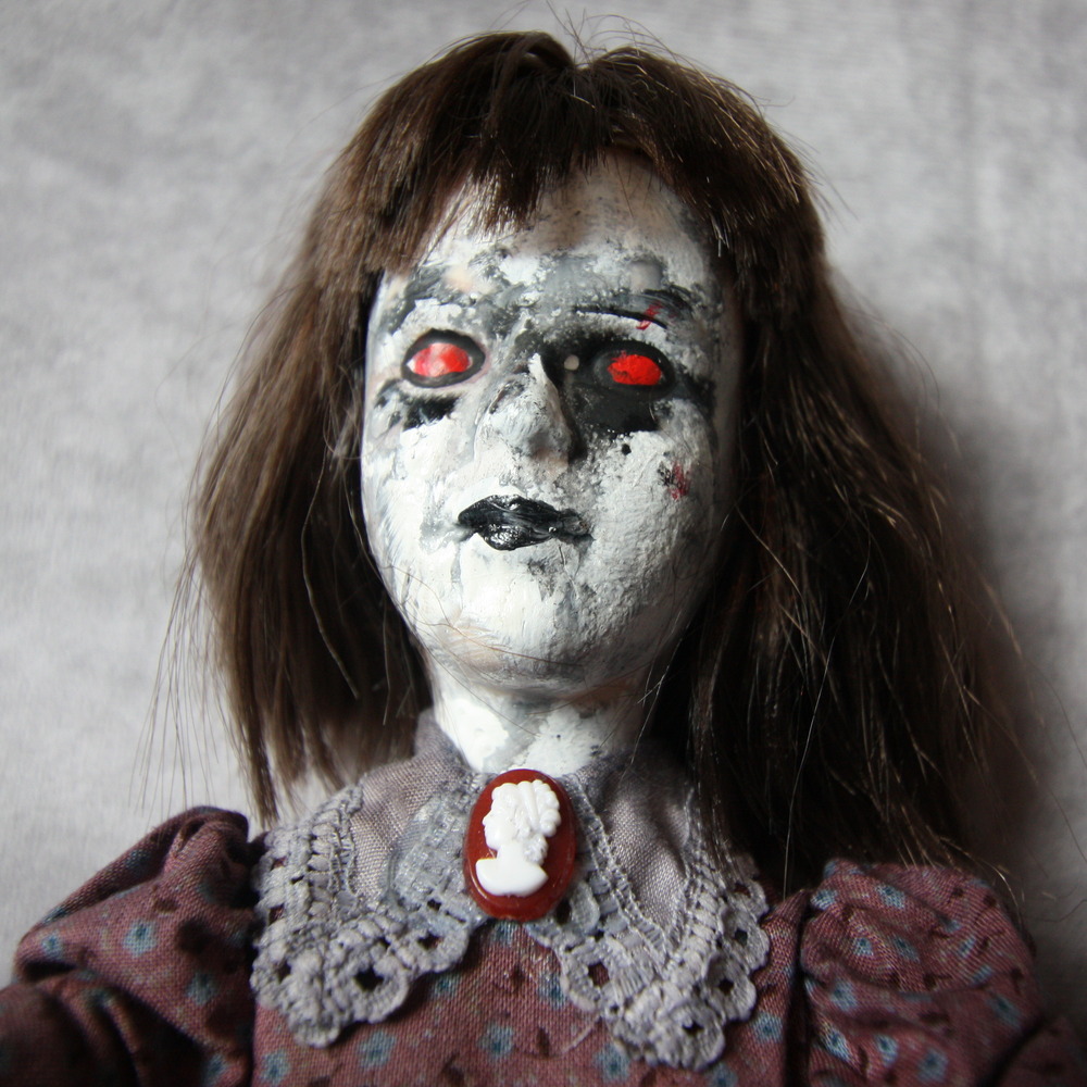 Creepy Doll | Haunted Doll | Halloween Doll | Lilith Grimly Gala #6 – 12 Inch (SOLD)