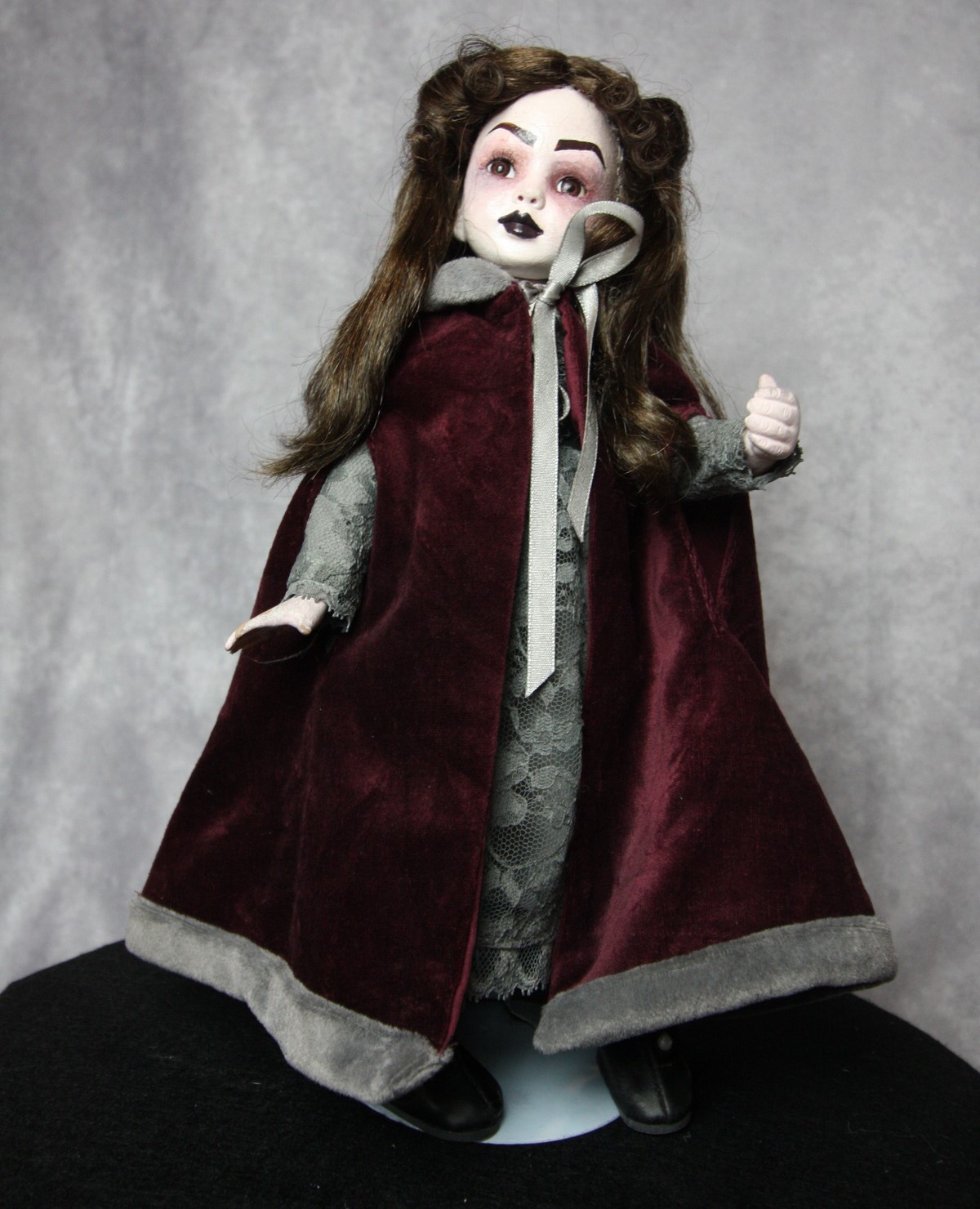 Creepy Doll | Haunted Doll | Halloween Doll | Seraphine Grimly Gala #34 – 11.25 Inch (SOLD)