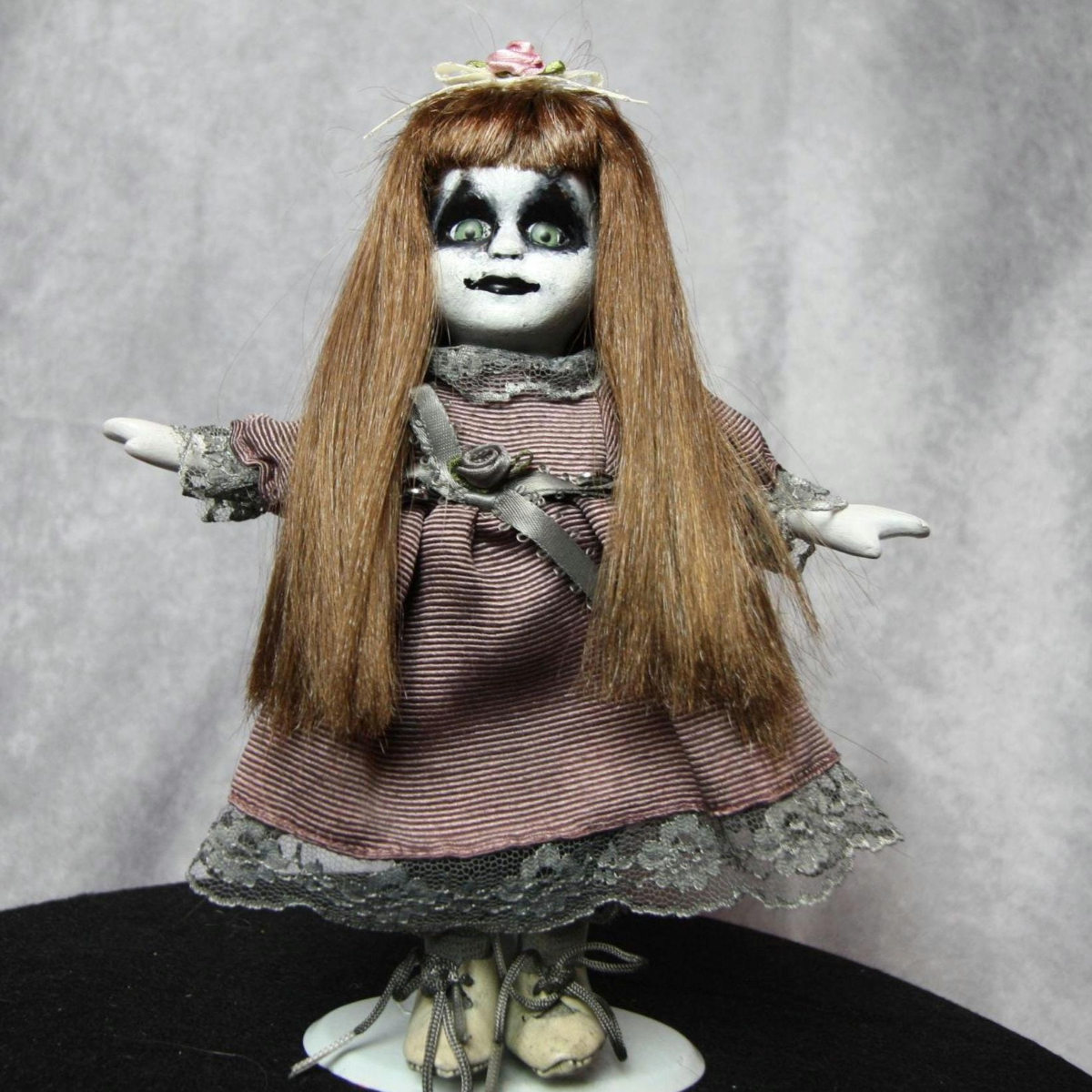 Creepy Doll | Haunted Doll | Halloween Doll | Ambrose Grimly Gala #39 – 8.5 Inch (SOLD)