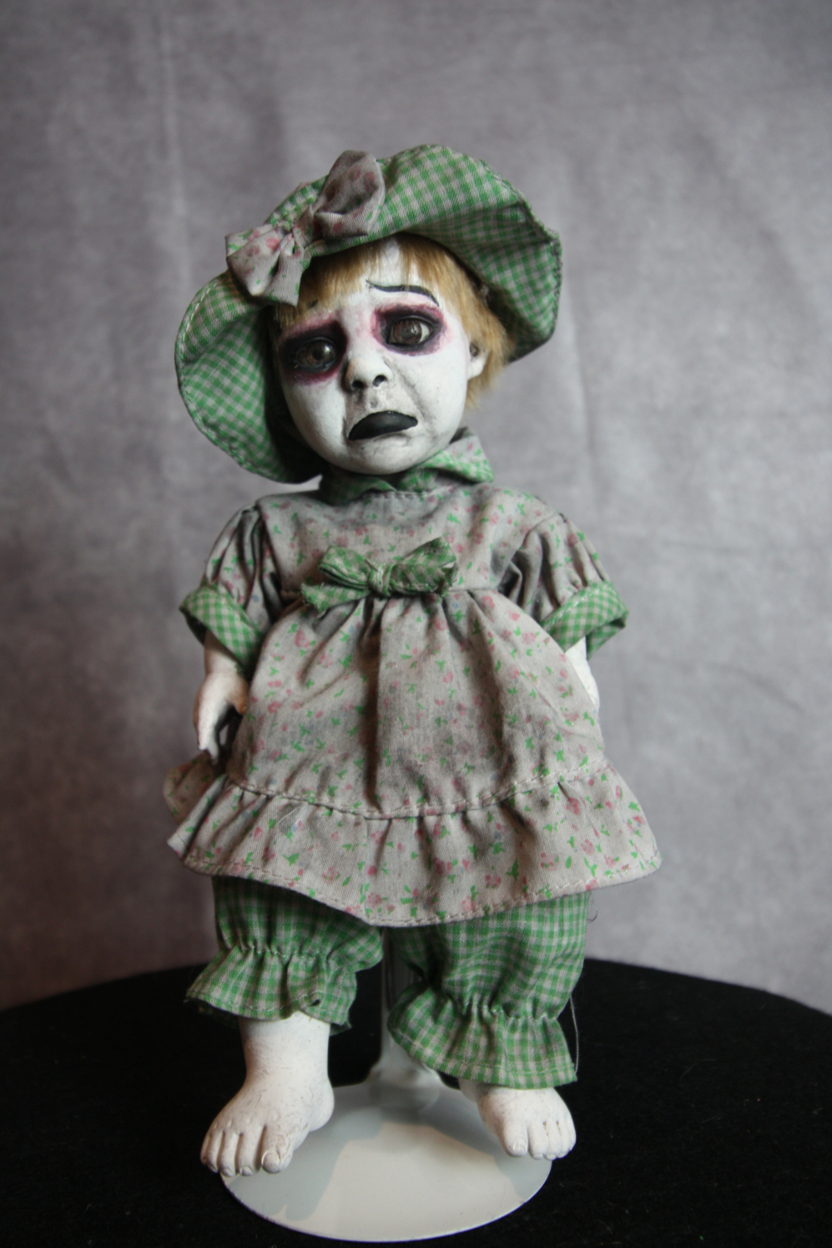 Creepy Doll | Haunted Doll | Halloween Doll | Lenore Grimly Gala #53 – 9 Inch (SOLD)